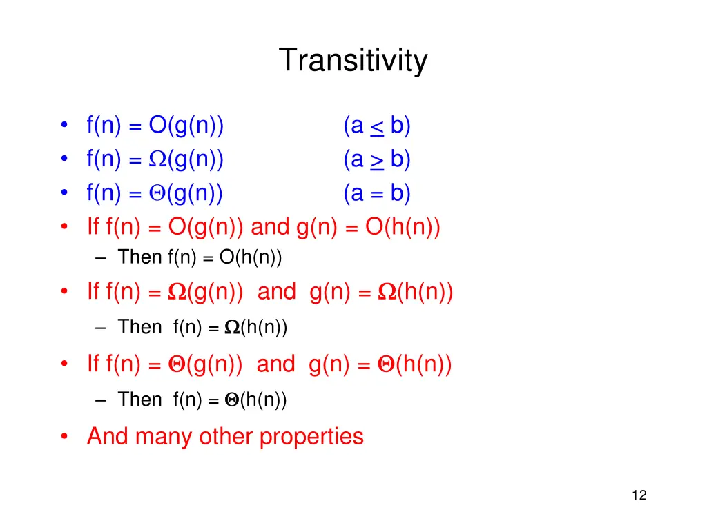 transitivity