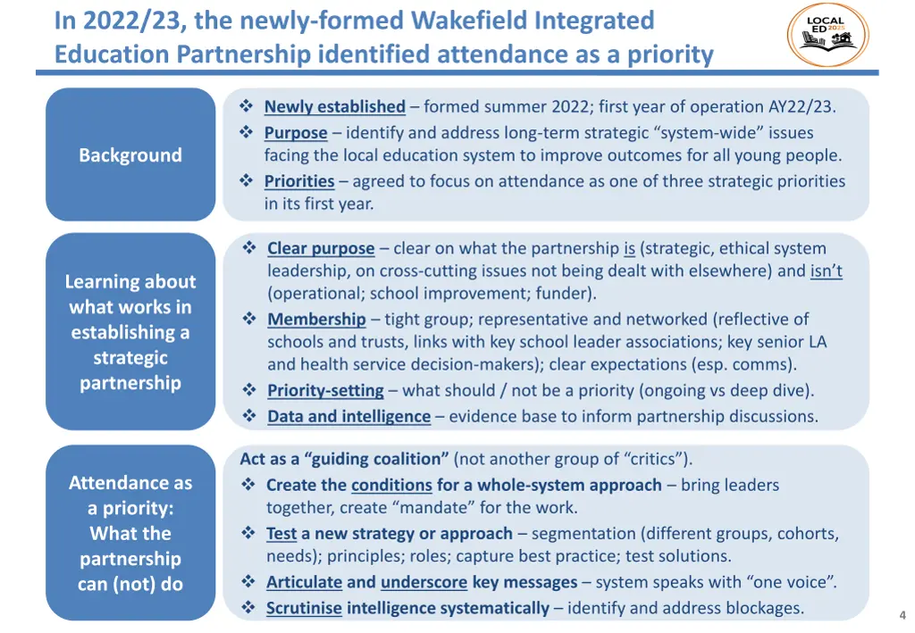 in 2022 23 the newly formed wakefield integrated