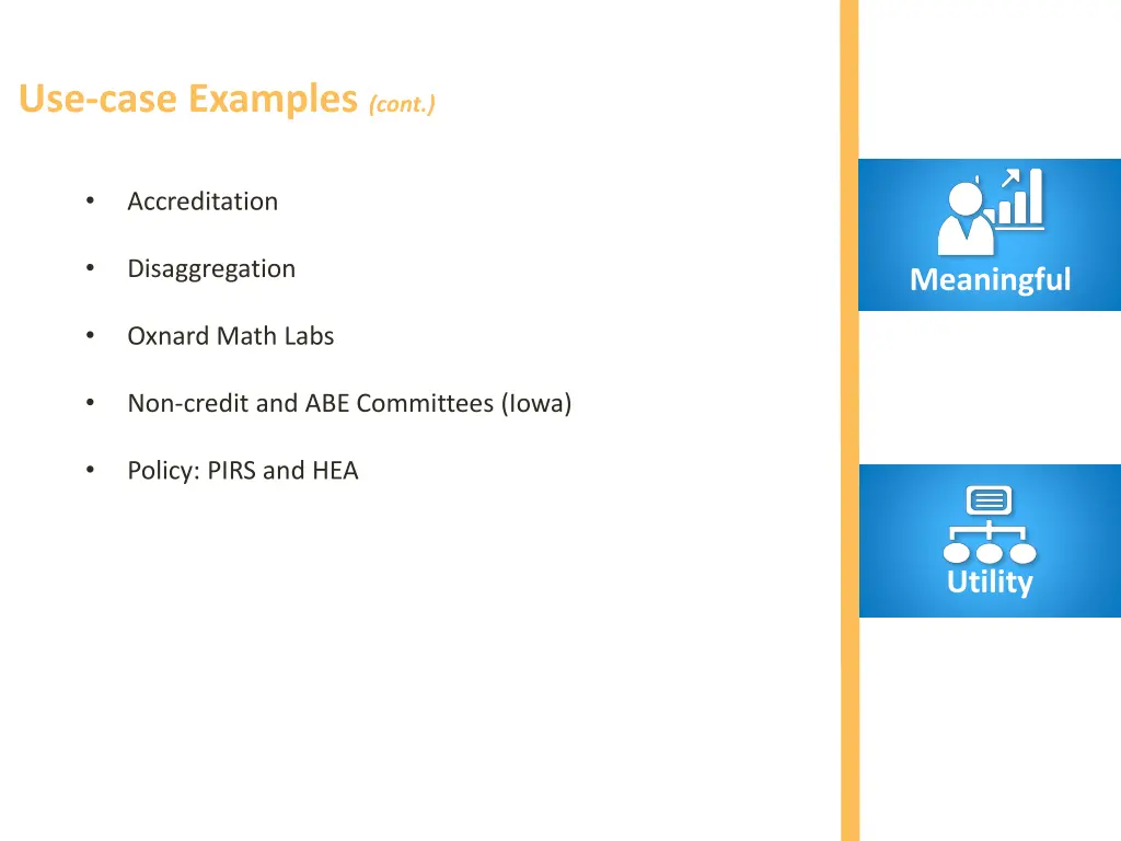 use case examples cont