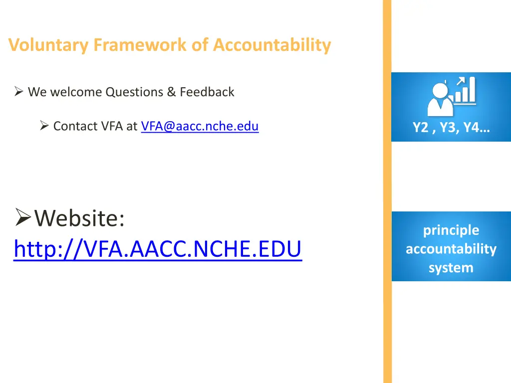 voluntary framework of accountability