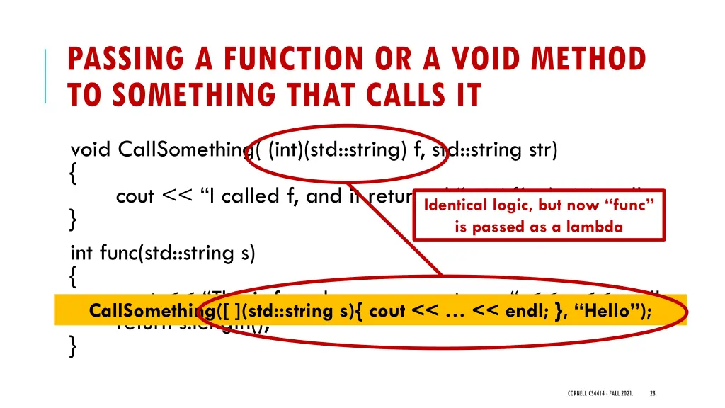 passing a function or a void method to something 4