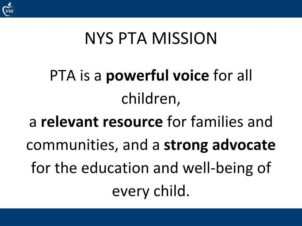 nys pta mission