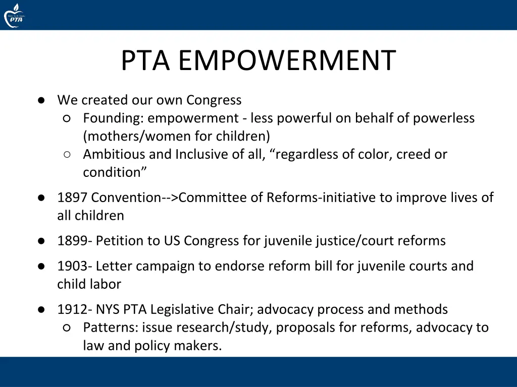 pta empowerment