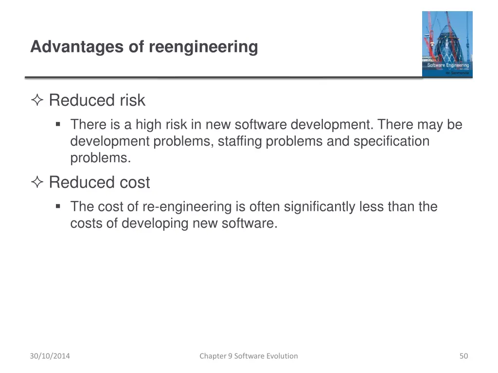 advantages of reengineering