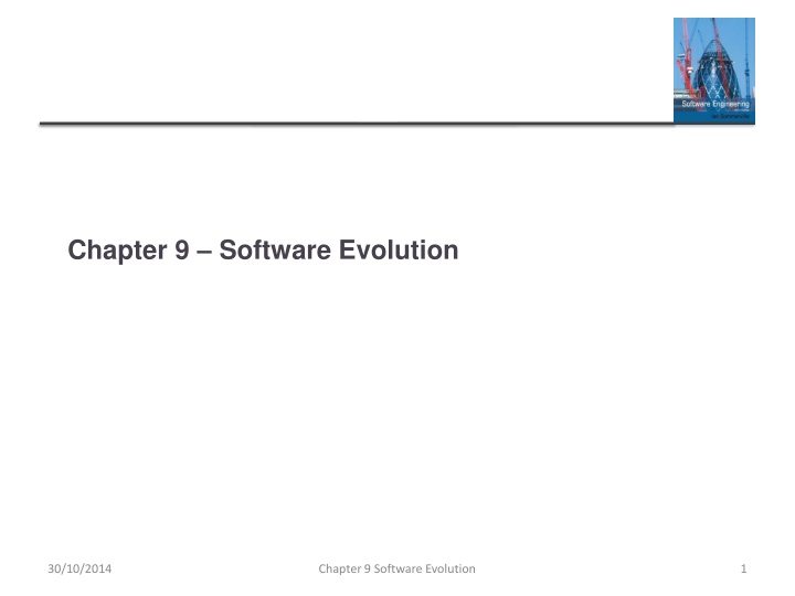 chapter 9 software evolution