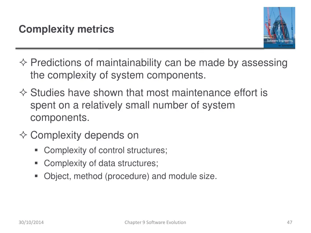 complexity metrics