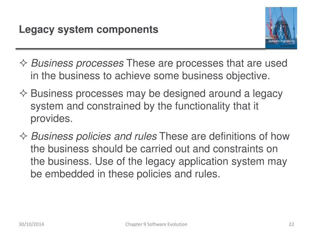 legacy system components 1