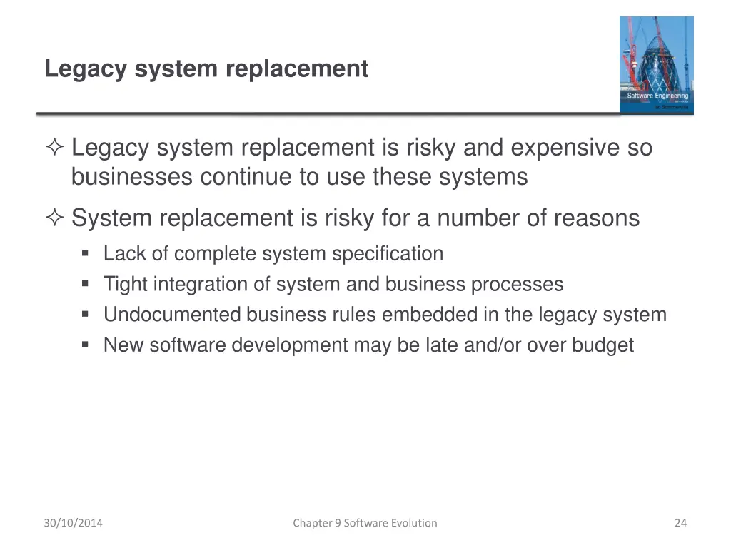 legacy system replacement