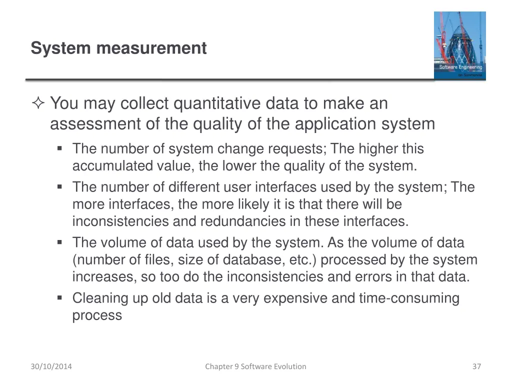 system measurement