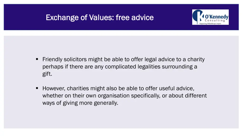 exchange of values free advice exchange of values