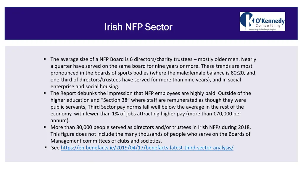 irish nfp sector irish nfp sector 1