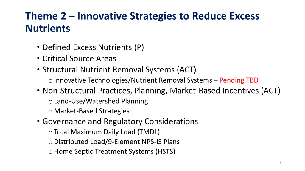 theme 2 innovative strategies to reduce excess