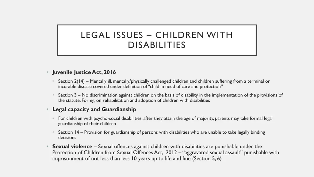 legal issues children with disabilities 1