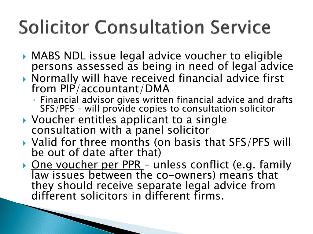 mabs ndl issue legal advice voucher to eligible