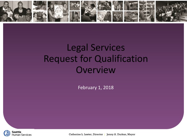 legal services request for qualification overview