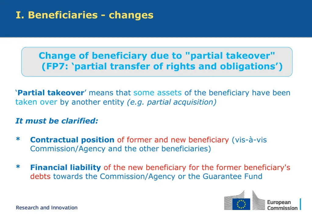 i beneficiaries changes 3