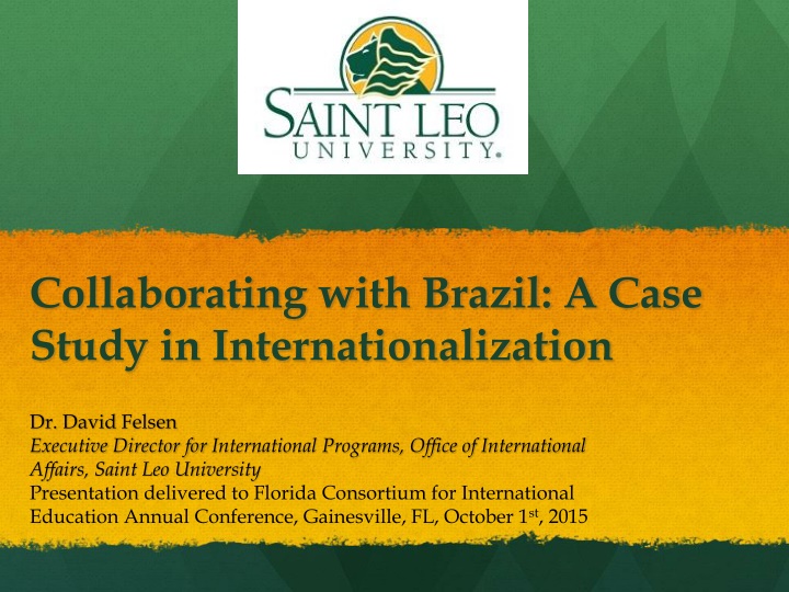 collaborating with brazil a case study