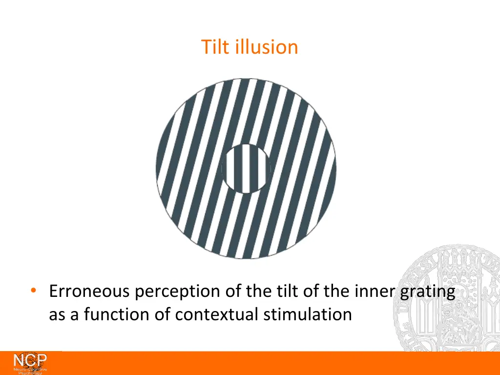 tilt illusion