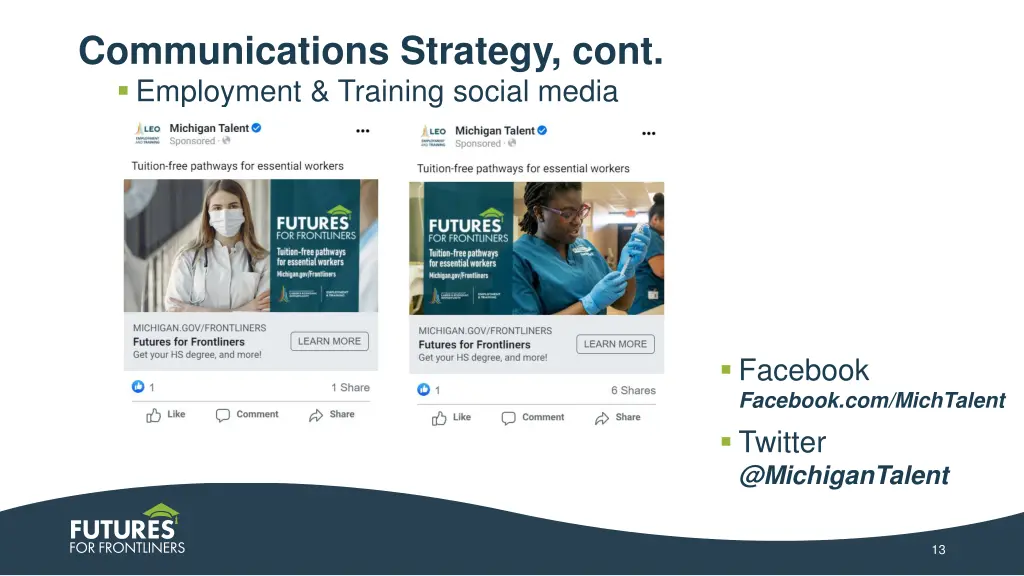 communications strategy cont employment training