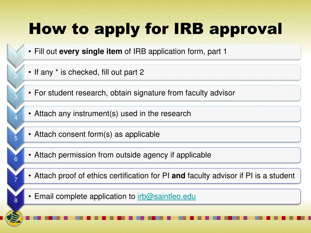 how to apply for irb approval