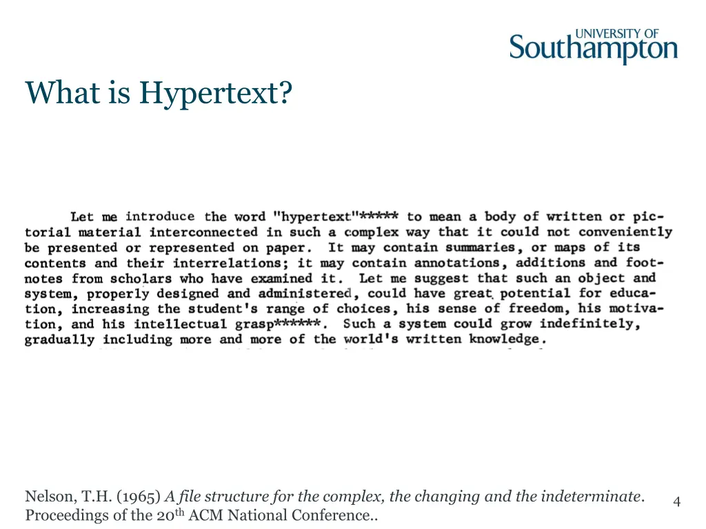 what is hypertext 1