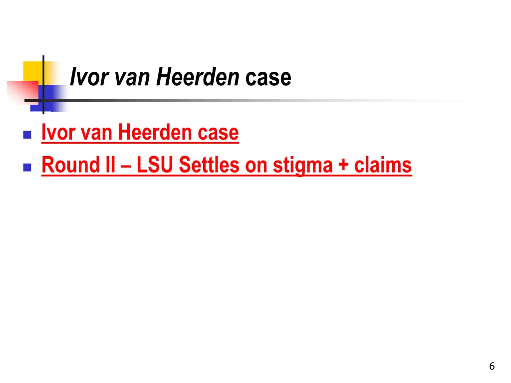 ivor van heerden case