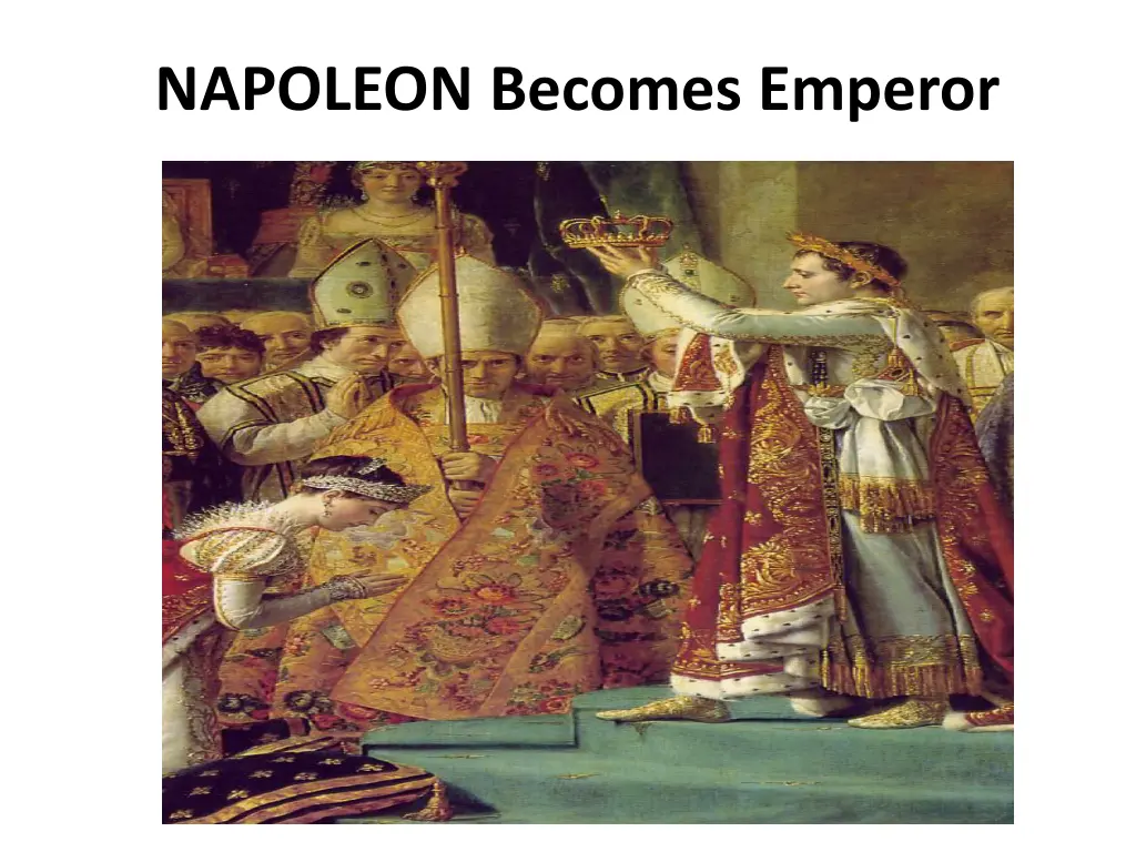 napoleon becomes emperor