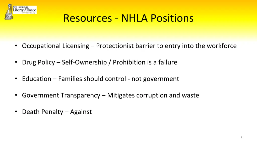 resources nhla positions