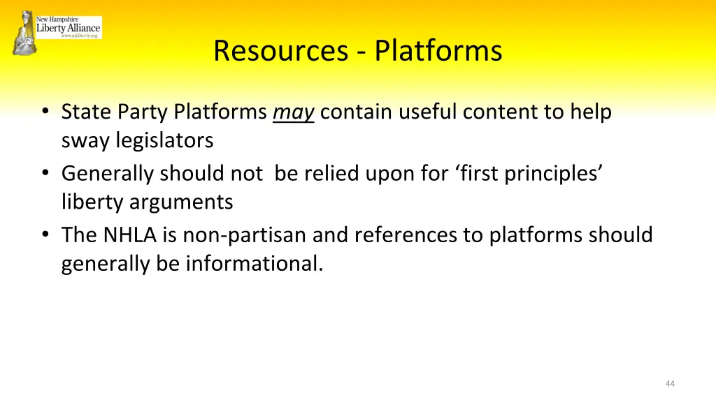 resources platforms