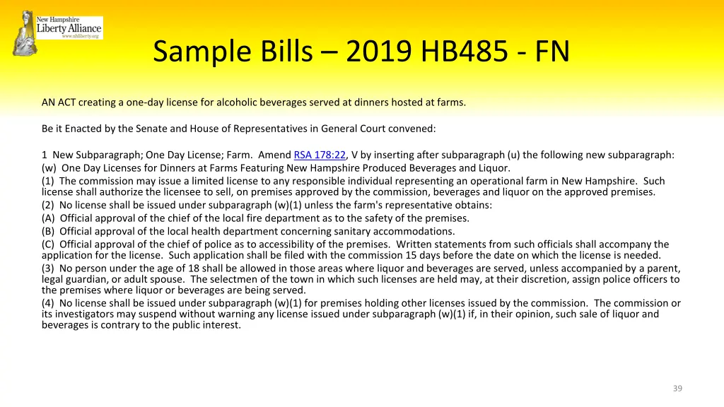 sample bills 2019 hb485 fn