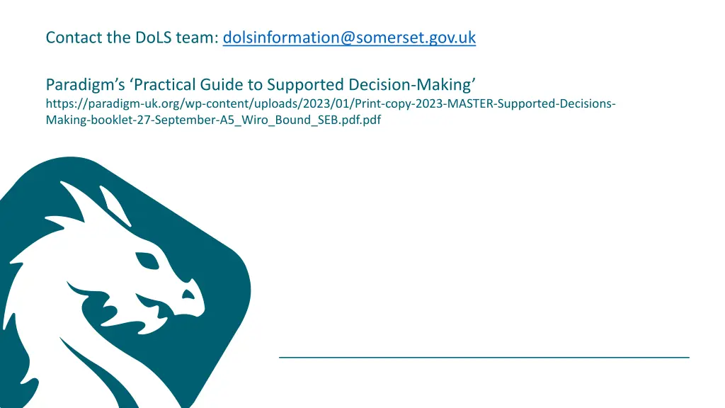 contact the dols team dolsinformation@somerset