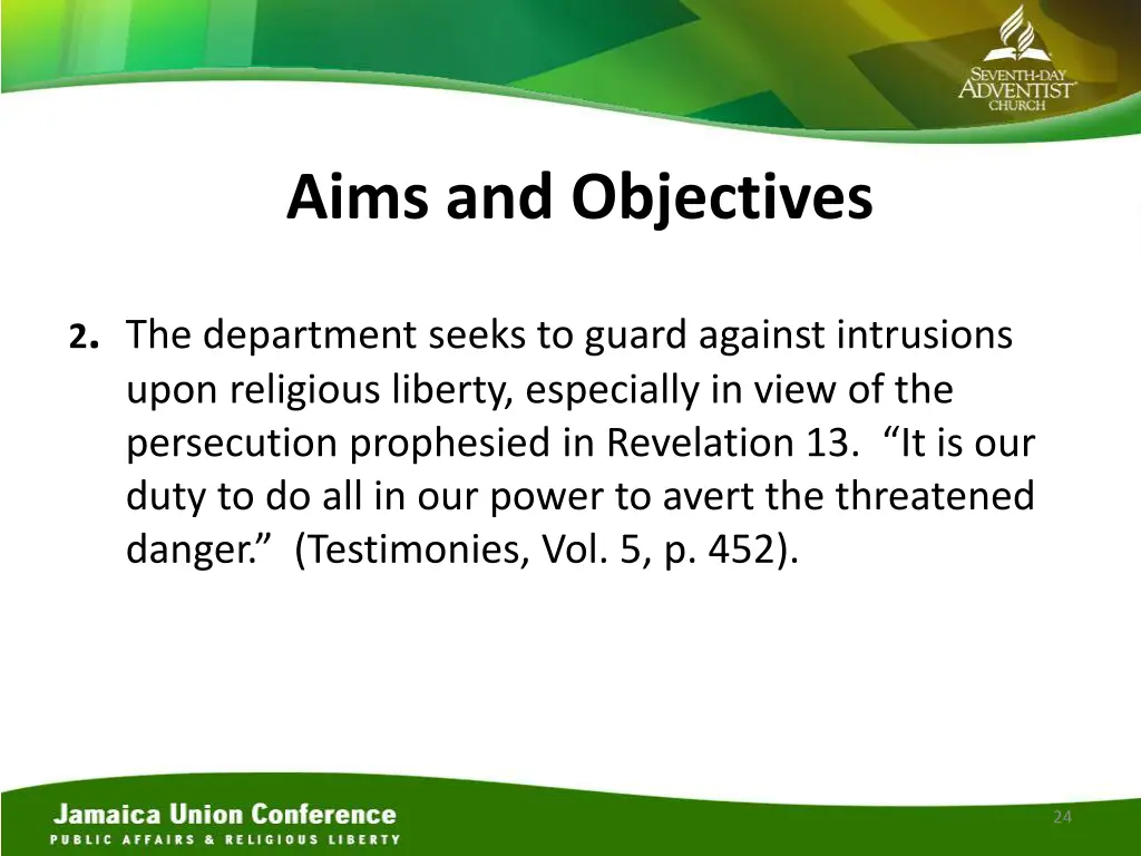 aims and objectives 2