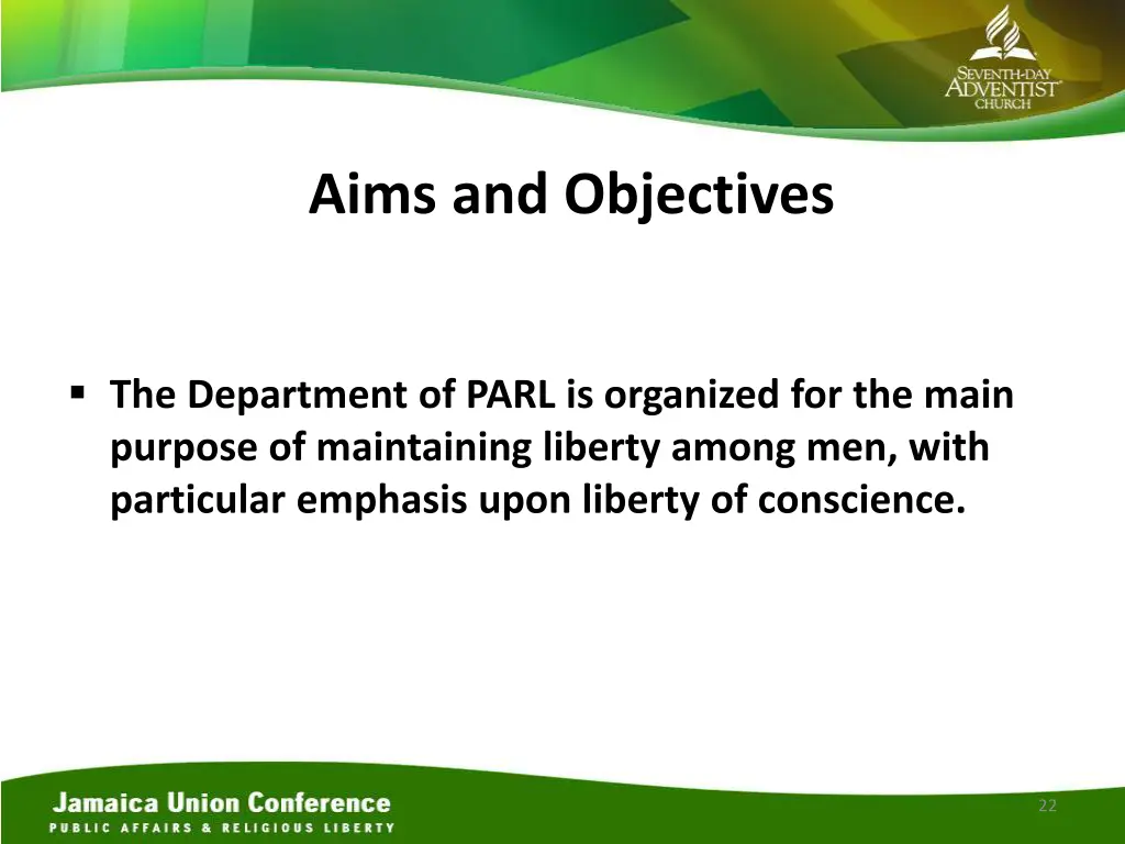 aims and objectives