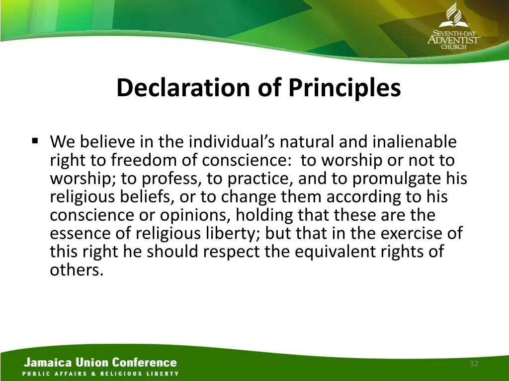 declaration of principles 1