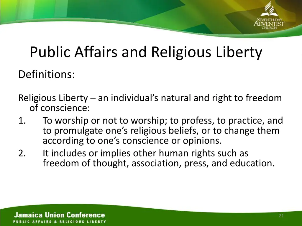 public affairs and religious liberty 3