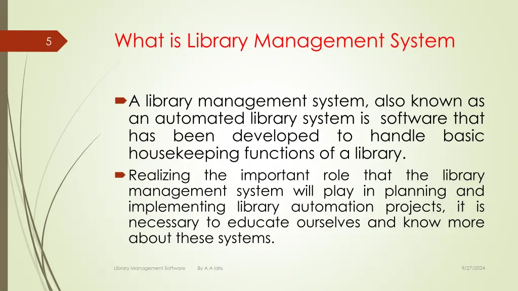 what is library management system