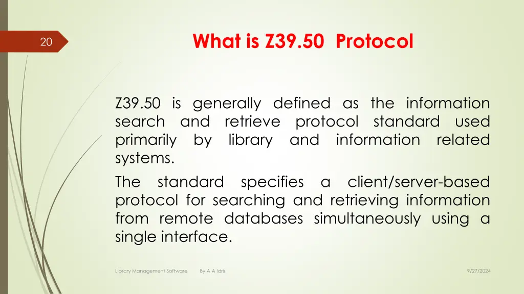 what is z39 50 protocol