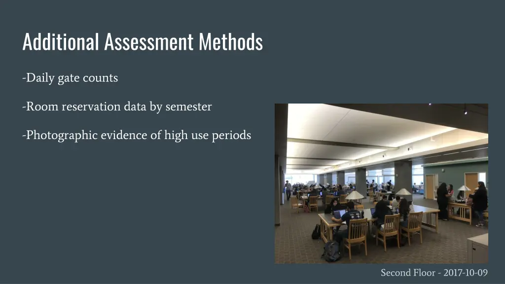 additional assessment methods