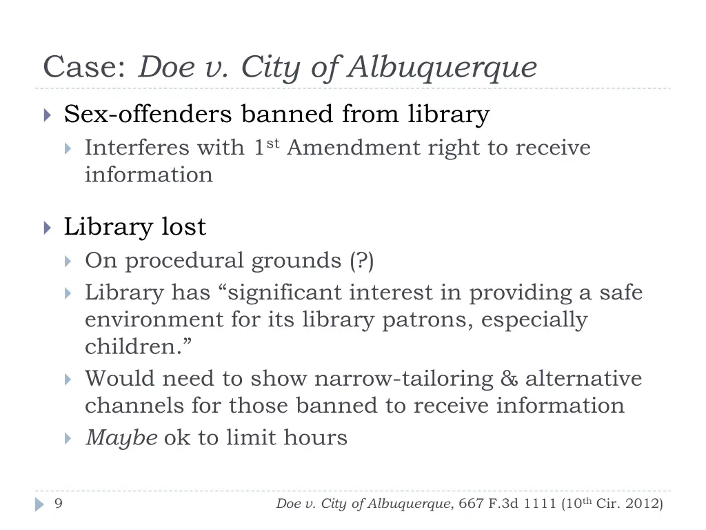 case doe v city of albuquerque