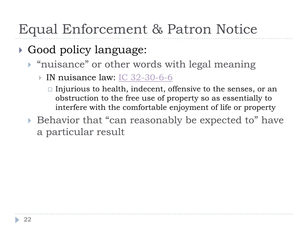 equal enforcement patron notice 1