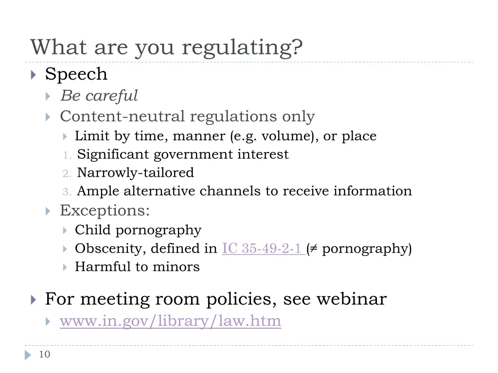 what are you regulating speech be careful content