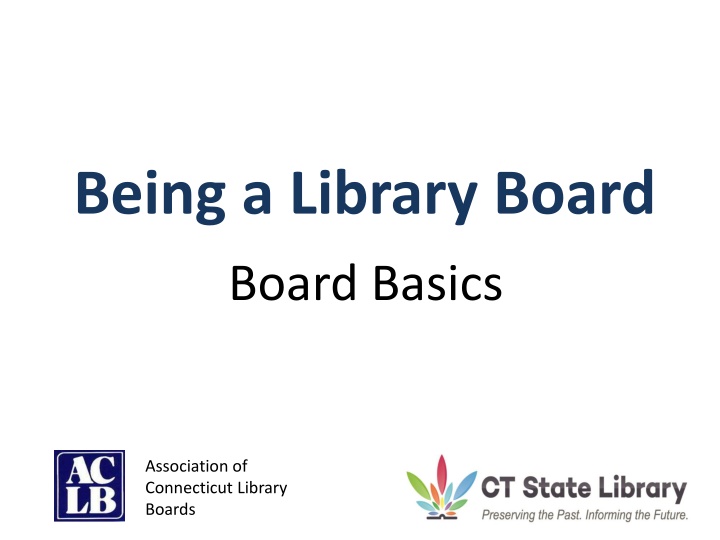 being a library board