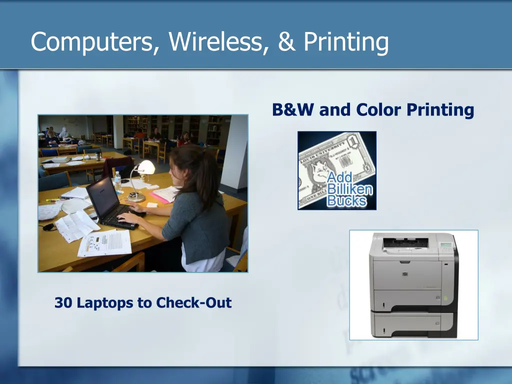 computers wireless printing