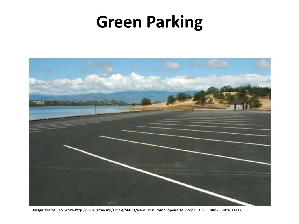 green parking