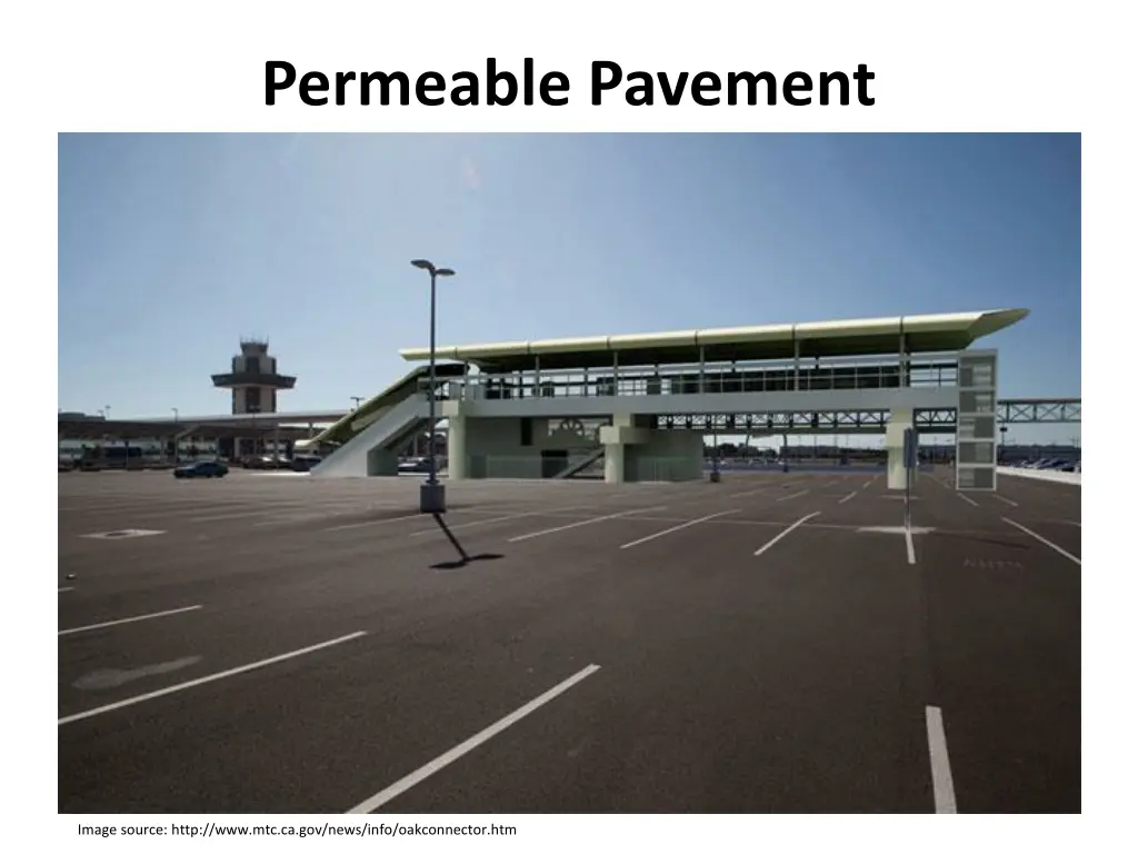 permeable pavement