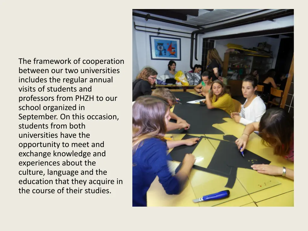 the framework of cooperation between