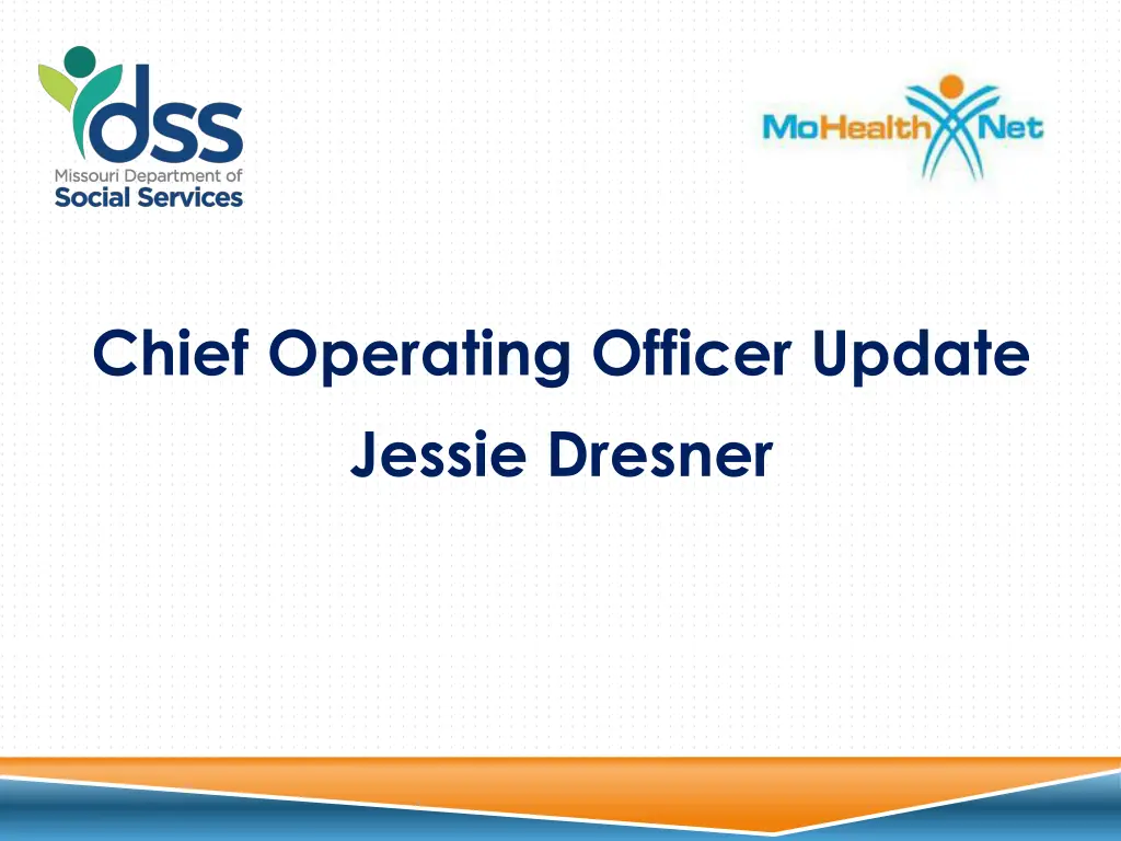 chief operating officer update jessie dresner