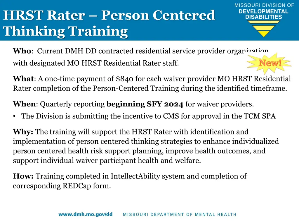 hrst rater person centered thinking training
