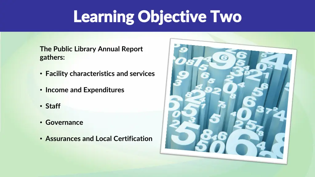 learning objective two learning objective two