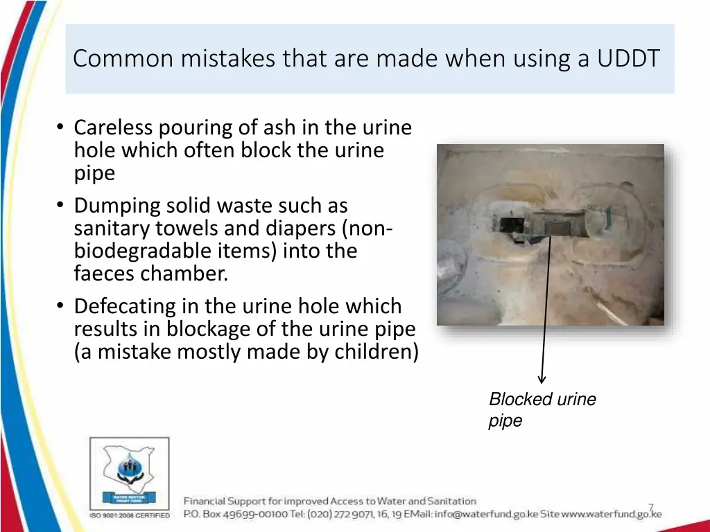 common mistakes that are made when using a uddt